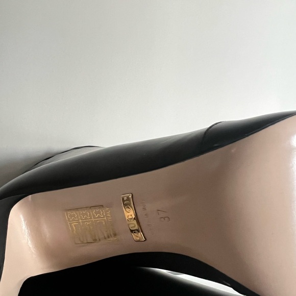 Gucci black 7US CALF LEATHER - Picture 4 of 5